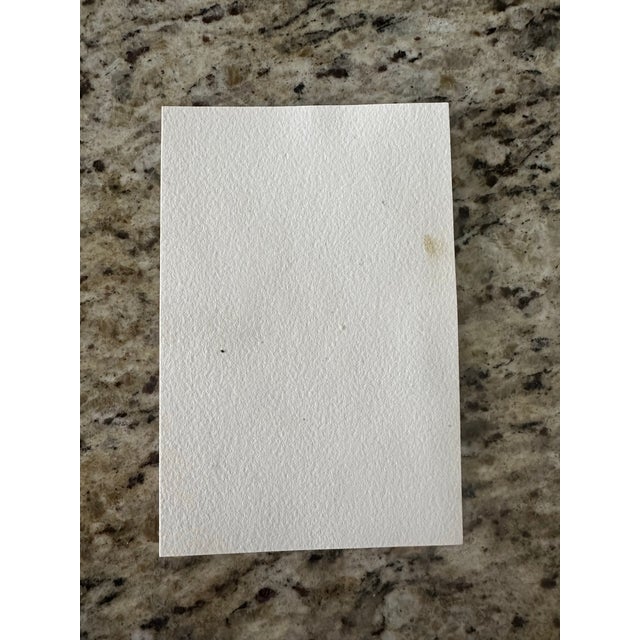 Contemporary “Under One Red Umbrella” Original Mixed Media Watercolor by Nancy Smith For Sale - Image 3 of 3