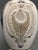 Porcelain Lamp with Vases in Reticulated Porcelain from Klausenburg, 1980s, Set of 3 For Sale - Image 14 of 18