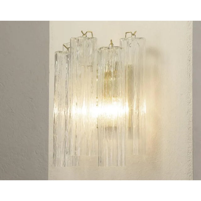A great classic of italian vintage design and at the same time a magnificent contemporary wall lamp in murano mura-...