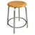 Mid-Century Modern Italian Wooden and Metal Stool by Embru, 1960s For Sale - Image 15 of 15