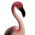 Pink Mid-Century Tropical Ceramic "The Walker" Pink Flamingo Figurine For Sale - Image 8 of 10