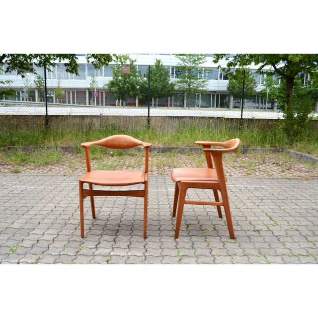 Danish Model 49 Teak Chair by Erik Kirkegaard for Høng Stolefabrik, 1950s For Sale - Image 16 of 17
