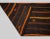 Mid 20th Century Vintage Brown & Orange Striped Kilim Rug-7'3'x10'2" For Sale - Image 5 of 7