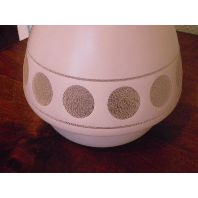 Space Age Pendant Light in Frosted Opaque Glass, 1970s For Sale - Image 4 of 12