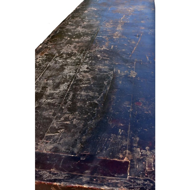 Monumental 19th Century Black Chinese Sideboard For Sale - Image 4 of 13