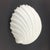 Mid-Century Modern Large Vintage Opaline Glass Shell Wall Sconces from Limburg, Germany, 1970s, Set of 3 For Sale - Image 3 of 11
