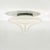 Large Italian Opaline Glass Flush Mount, 1970s For Sale - Image 4 of 14