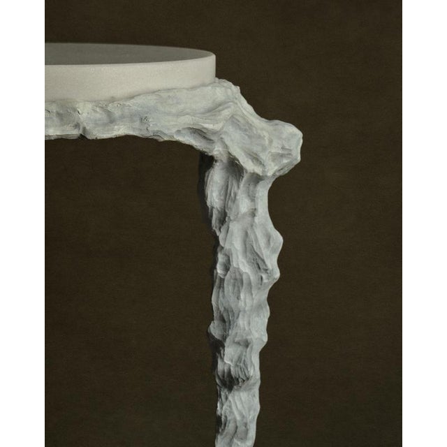 Metal Small Shes Lost Control Pedestal in Cast Bronze by William Guillon For Sale - Image 7 of 17