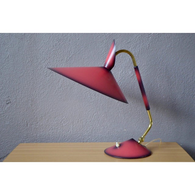 Metal Mid-Century Desk Lamp For Sale - Image 7 of 7