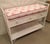 Thomasville Vintage Lilly Pulitzer Girls Faux Bamboo Lacquered Baby Changing Table For Sale - Image 4 of 12