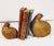 Vintage Pair of Quail Birds Cast Iron Sculptures This pair of vintage quail bird sculptures is crafted from cast iron and...