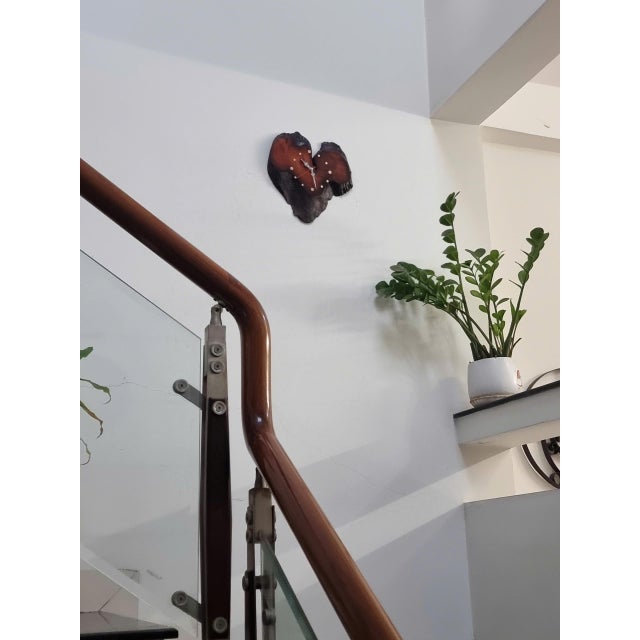 Wood 2020s Orbit & Love – One-of-a-Kind Handcrafted Driftwood Clock Duo For Sale - Image 7 of 18