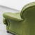 Armchair with Wheels in Green Leather, 1950s For Sale - Image 12 of 13