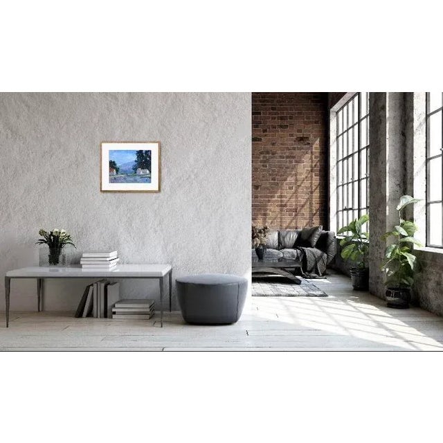 2020s Original Oil Painting, Landscape Mendocino Plein Air For Sale - Image 5 of 12