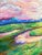 Original Oil Pastel Landscape Painting For Sale - Image 4 of 6