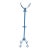 1940s Solid Iron Coat Rack For Sale
