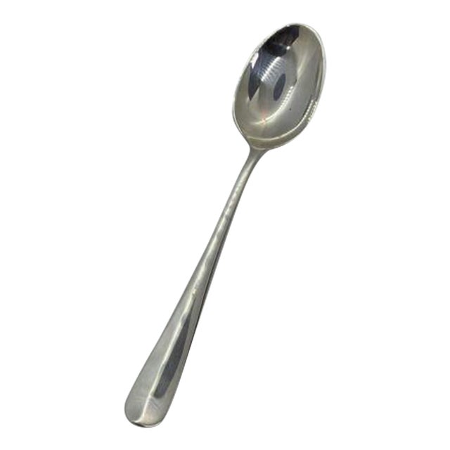 Late 20th Century Stieff Colonial Williamsburg Queen Anne Sterling Silver Teaspoon For Sale
