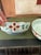Vintage Celadon 6” Bowls Hand Painted - A Pair For Sale - Image 4 of 9