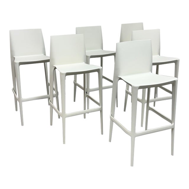 Mario & Claudio Bellini for Heller Bellini Outdoor Barstools, Set of Six For Sale
