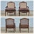 Late 20th Century Louis XV Carved Walnut Cane Back Arm Chairs Fauteuils, a Pair For Sale - Image 9 of 18