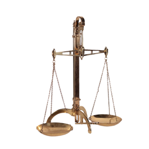 Victorian Brass Scale from Doyle & Son London