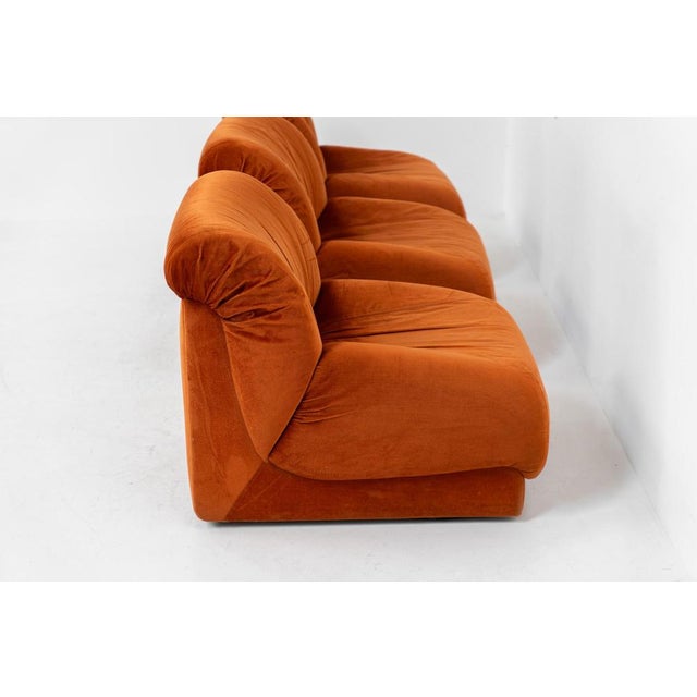 Modular Sofa from Doimo Salotti, Italy, 1970s, Set of 4 For Sale - Image 9 of 18