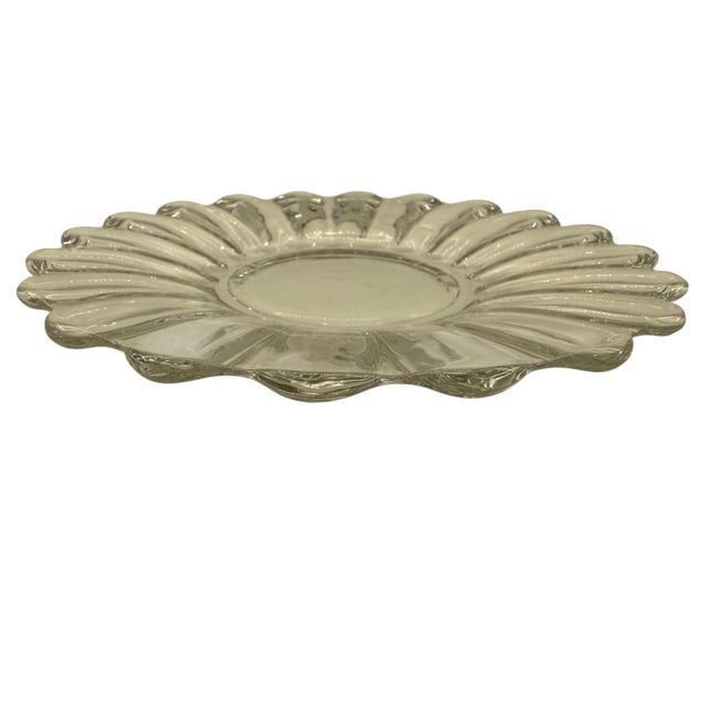 Early 20th Century Heisey Attributed Glass Crystolite Salad Plates- Set of 12 For Sale - Image 10 of 11