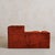 1970s Italian 'Teorema' Corner Bench in Sienna Velvet Attributed to Guido Faleschini For Sale In Chicago - Image 6 of 11