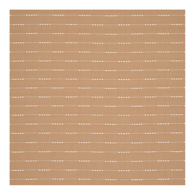 Schumacher Palmer Fabric in Camel For Sale