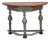 Antique Swedish Painted Folk Art Rustic Gustavian Side Table For Sale
