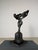Metal Spirit of Ecstasy Bronze Sculpture, Signed Charles – 27” H Rolls-Royce Inspired Figure For Sale - Image 7 of 10
