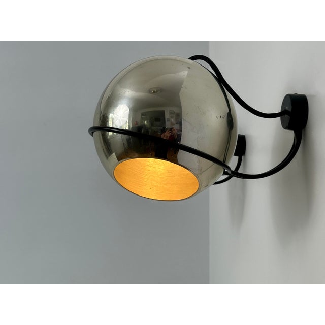 Model 232/G Spherical Sconces by Gino Sarfatti for Arteluce, Italy, 1961, Set of 2 For Sale - Image 9 of 18