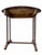 Wood Antique Oval Wood Side Table With Barley Twist Legs & Single Drawer For Sale - Image 7 of 9
