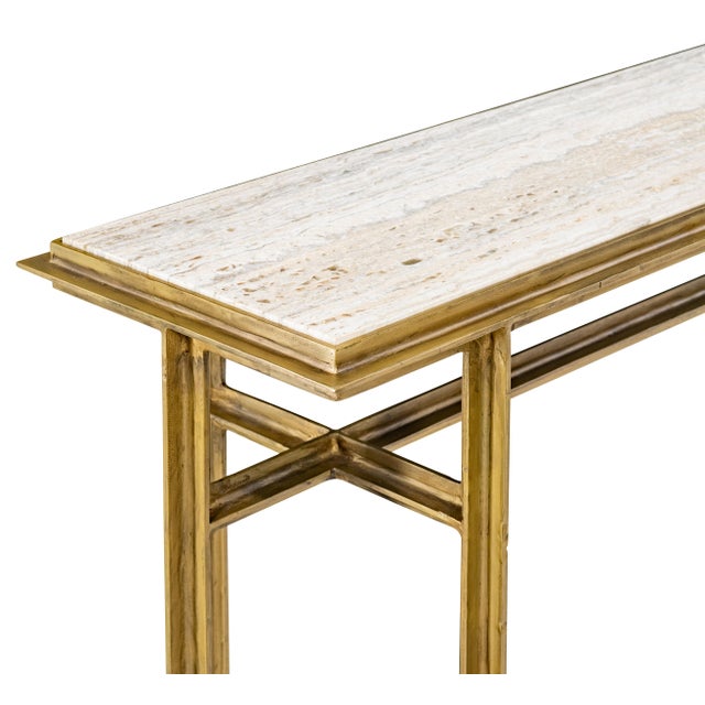 Traditional Maitland-Smith Axel Console For Sale - Image 3 of 6