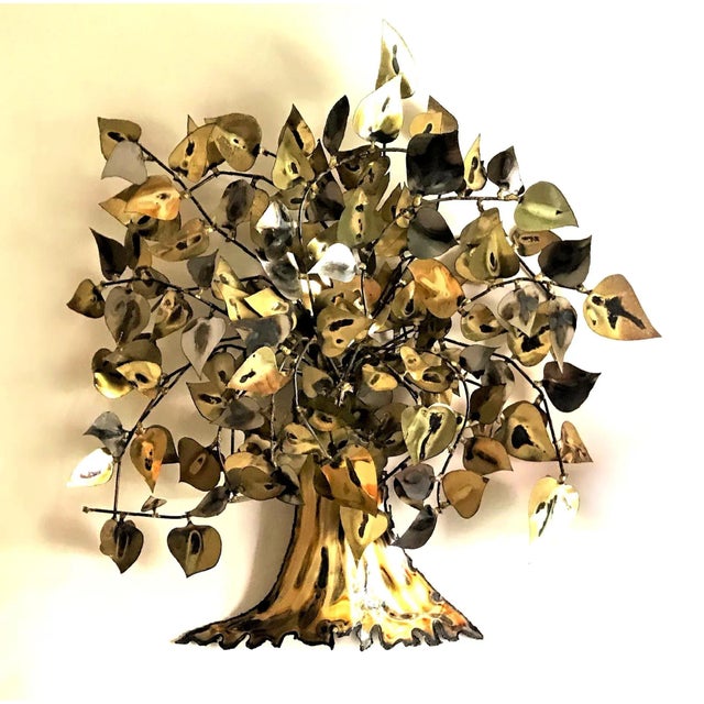 よしーの様用　Curtis Jere 1960年代　brass tree Curtis Jere Brutalist Mid Century Brass Tree Sculpture | Mid
