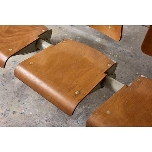 1950s Amphitheatre Bench by Jean Prouvé, 1950 For Sale - Image 5 of 12