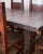 1980s Brazilian Leather and Wood Dining Set - Table and 6 Chairs For Sale - Image 4 of 18
