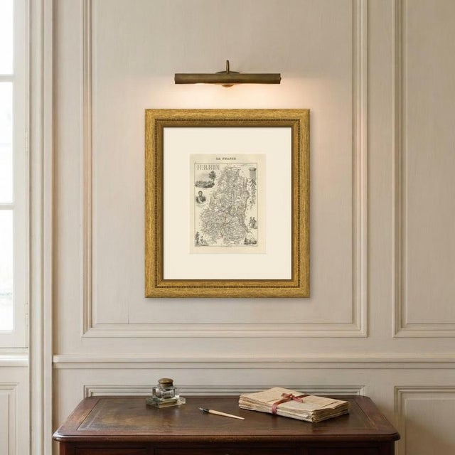 Antique Map of the Haut-Rhin with Colmar and Marshal Lefebvre, 1860 For Sale - Image 10 of 12
