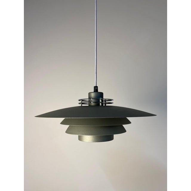 DE-LUX Grey Louvered Lamp from Design Light For Sale - Image 4 of 11