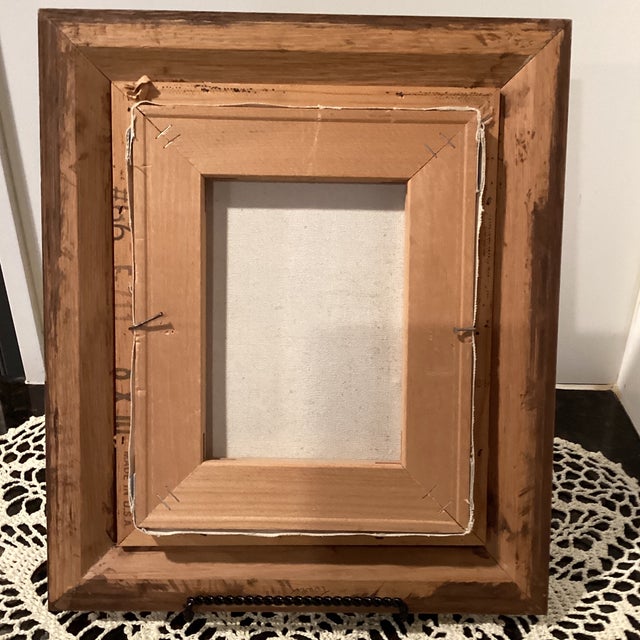 2000 - 2009 Folk Art Oil Painting by Charles Manning For Sale - Image 5 of 5