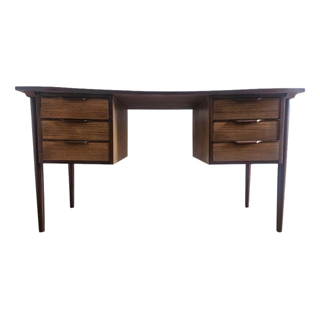 Mid-Century Teak Desk Table, Denmark, 1960s For Sale