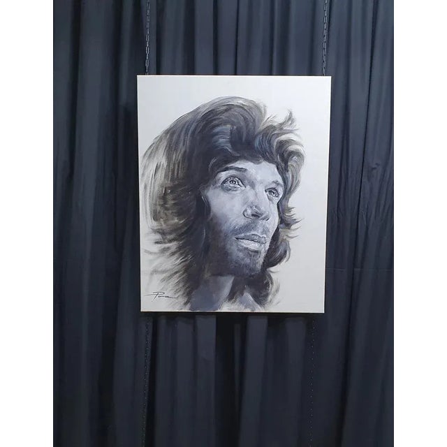 José Luis Pagador Ponce, Camarón - Leyenda, 2000s, Oil, in Flawless conditions. Designed from 2000 This piece has an...