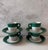 Italian Mid 20th Century Set of 4 Shenango Pottery Espresso Cups and Saucers - 8 pcs For Sale - Image 3 of 10