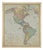Large Antique Map of North & South America by Weiland, 1826 For Sale