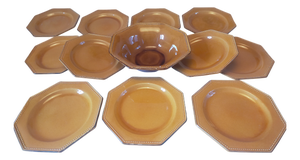 Terre De Provence Pottery Tableware, Set of 57