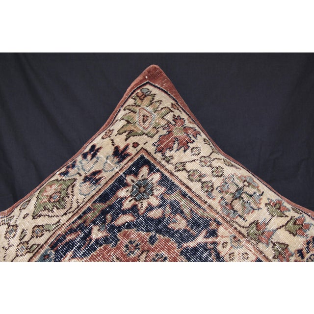 Decorative Handwoven Rug Pillow Cover -20'' X 20'' For Sale - Image 10 of 15