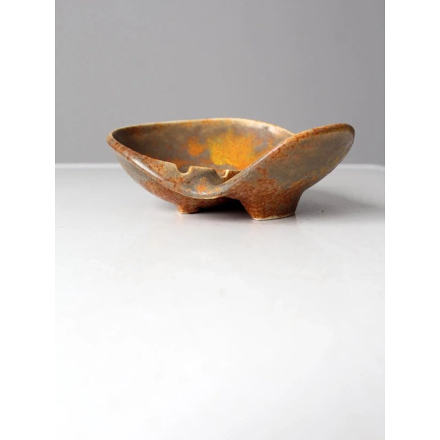 Haeger Mid Century Haegar Pottery Ashtray For Sale - Image 4 of 9