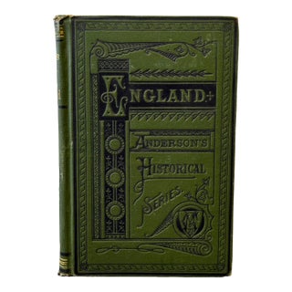 Antique Book Leather Bound - England Anderson's Historical Series For Sale