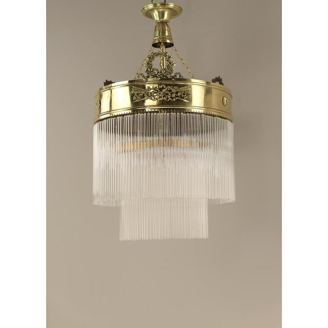 Viennese Coffee House Ceiling Lamp, Austria, 1910s For Sale - Image 17 of 18