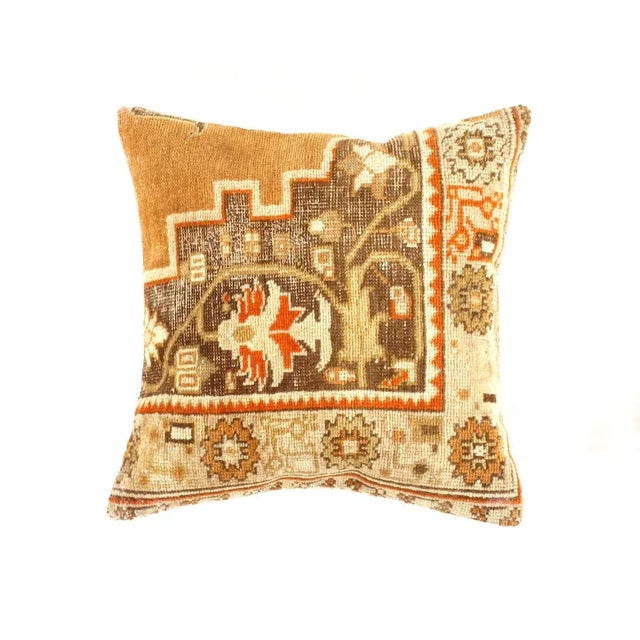 Traditional Vintage Turkish Pasargad Hand Knotted Pillow For Sale - Image 3 of 3